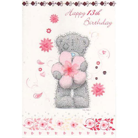 13th Birthday Me to You Bear Card £1.50